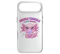 Carcasa para iPhone Air Axolotl Blowing Bubble Chewing Gum Bubble Trouble, Axolotl