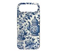 Carcasa para iPhone Air Azul Blanco Tetera Chinoiserie Toile Patrón