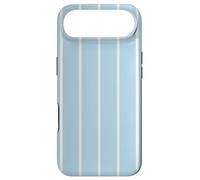 Carcasa para iPhone Air Baby Blue Stripes Thin Vertical Lines Retro Aesthetic