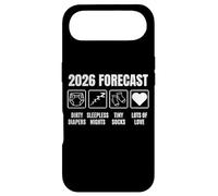Carcasa para iPhone Air Baby Coming Soon 2026 Forecast Baby Shower Funny New Dad Mom