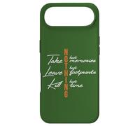 Carcasa para iPhone Air Back Country Hikers Creed Backpacker Lema Inspirado en el Lema