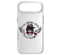 Carcasa para iPhone Air Bad Moms Club Wine Proporcionado moño desordenado cráneo Divertido mamá