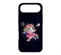 Carcasa para iPhone Air Bádminton Unicornio Arco Iris Kawaii Girls Shuttle