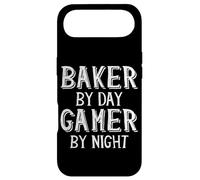 Carcasa para iPhone Air Baker by Day Gamer by Night Funny Local Pastry Bakery Owner