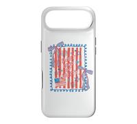 Carcasa para iPhone Air Bandera con Lazo de Sweet Land of Liberty Patriotic Coquette, EE. UU.