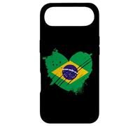 Carcasa para iPhone Air Bandera de Brasil I Love It is in my DNA Regalo para brasileños