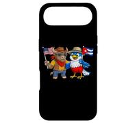 Carcasa para iPhone Air Bandera de EE. UU. y Cuba Orgullosas Cubano-Americanas