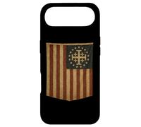 Carcasa para iPhone Air Bandera de Estados Unidos con Cruz de Jerusalén - Deus Vult