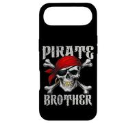 Carcasa para iPhone Air Bandera de Hermano Pirata Jolly Roger y Huesos Cruzados de Calavera para Halloween