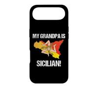 Carcasa para iPhone Air Bandera de país con Texto en inglés My Grandpa Is Sicilian