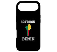 Carcasa para iPhone Air Bandera Retro de Benín desgastada de Cotonou