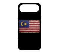 Carcasa para iPhone Air Bandera Vintage de Malasia Envejecida Orgullosa Patriota Malasia