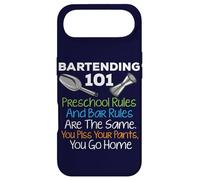 Carcasa para iPhone Air Bar Bartending 101 Reglas preescolares Reglas de la Barra Cita Bartender