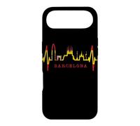 Carcasa para iPhone Air Barcelona Skyline Latido del Corazón España Amo Barcelona