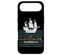 Carcasa para iPhone Air Barco Mayflower Plymouth para el Día de Ascendencia Inglesa