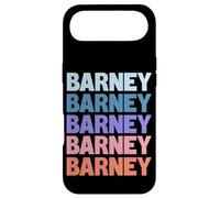Carcasa para iPhone Air Barney Funny Modern Repetitive Text Design First Name Barney