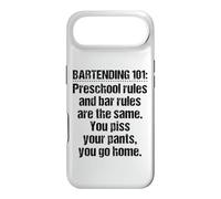 Carcasa para iPhone Air Bartender Bartending 101 - Reglas de Barra Preescolar, Color Negro