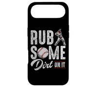 Carcasa para iPhone Air Baseball Rub Some Dirt On It Frases de Humor Divertido Citas