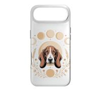 Carcasa para iPhone Air Basset Hound Moon Phases Boho Dog Lover Owner