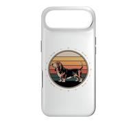 Carcasa para iPhone Air Basset Hound Sunset Silhouette Dog Lover Owner