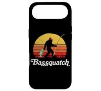 Carcasa para iPhone Air Bassquatch! Funny Bigfoot Fishing Outdoor Retro