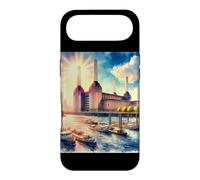 Carcasa para iPhone Air Battersea South London Tees - Estación de energía icónica de Londres