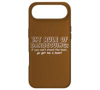 Carcasa para iPhone Air BBQ Rule Funny Barbacoa Amante Cita Verano