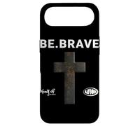 Carcasa para iPhone Air Be Brave God Bible Jesus Blessed Cross - Cita Religiosa