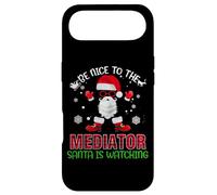 Carcasa para iPhone Air Be Nice To The Mediator Santa Is Watching Christmas Xmas