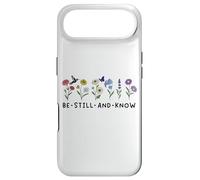 Carcasa para iPhone Air Be Still and Know That I Am God Christian Bible Psalm 46 10