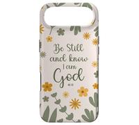 Carcasa para iPhone Air Be Still & Know That I Am God Psalm Bible Verse Floral Women