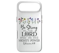 Carcasa para iPhone Air Be Strong in The Lord Christian Ephesians 6:10 Bible Verse