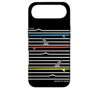 Carcasa para iPhone Air Be Ware of Sharks, Surf Spot, Cool Beach Sharks Design
