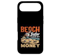 Carcasa para iPhone Air Beach Better Have My Money Juego de Palabras de detección de Metales