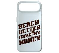 Carcasa para iPhone Air Beach Mejor Tenga MI Dinero Divertido Detector de Metales Viejo Meme