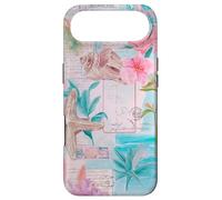 Carcasa para iPhone Air Beachy Blue Coquette Coastal Collage Aesthetic Summer Preppy