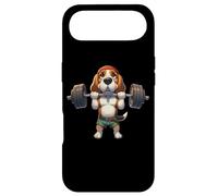 Carcasa para iPhone Air Beagle Perro Halterofilia Fitness Gimnasio Entrenamiento