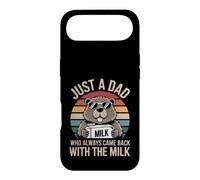 Carcasa para iPhone Air Beaver Funny Día del Padre Papá Leche