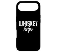 Carcasa para iPhone Air Beber Bourbon Bebedor de Whisky Divertido Diciendo Que el Whisky Ayuda