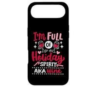 Carcasa para iPhone Air Bebida navideña Divertida para Amantes del Vino I'm Full of Holiday Spirit