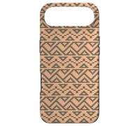 Carcasa para iPhone Air Beige Tan Brown Zigzag Tribal Art Folk African Pattern