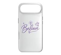 Carcasa para iPhone Air Believe Christian Faith Cross Dove Purple Inspiring Believe