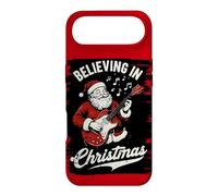 Carcasa para iPhone Air Believing In Christmas Guitar Xmas Santa Guitarrista