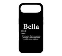 Carcasa para iPhone Air Bella Definition - Regalo de cumpleaños Divertido con Nombre de niña para Bellas