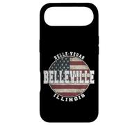 Carcasa para iPhone Air Belleville Illinois, Bandera Americana Vintage