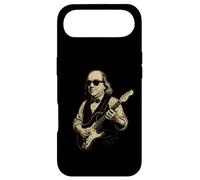Carcasa para iPhone Air Ben Franklin Tocando la Guitarra Divertido 4 de Julio Retro Vintage