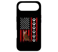 Carcasa para iPhone Air Bengal Cat 4th of July Patriotic American Flag Paws Lover