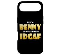 Carcasa para iPhone Air Benny Costume Idgaf Cute Personalized First Nick Name Benny