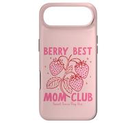 Carcasa para iPhone Air Berry Best Mom Club Mother's Day Cute Vintage Strawberry