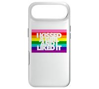Carcasa para iPhone Air Besé a una Chica y me gustó Arco Iris Queer Amor Lesbiana Gay